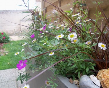 Jardinières sur votre terrasse